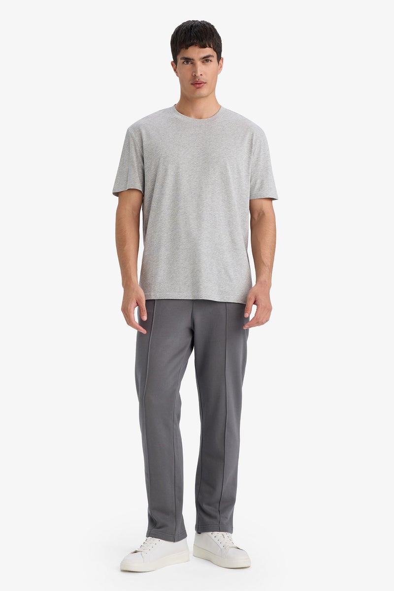 DeFacto Grey Man Basic Grey Trousers Casual - Image 1